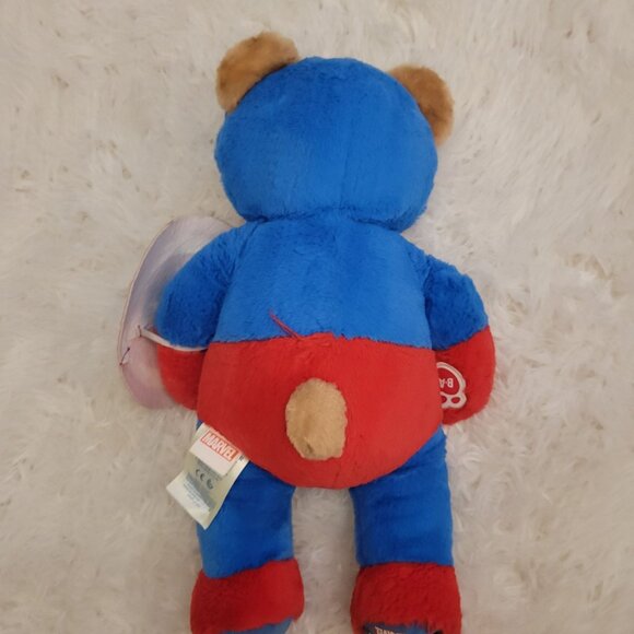 Marvel Comicd Captain America Bear Plush Build a Bear - Picture 14 of 15